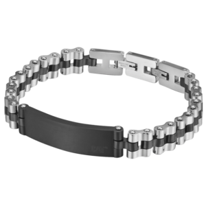 Pulsera Granito SS Negro